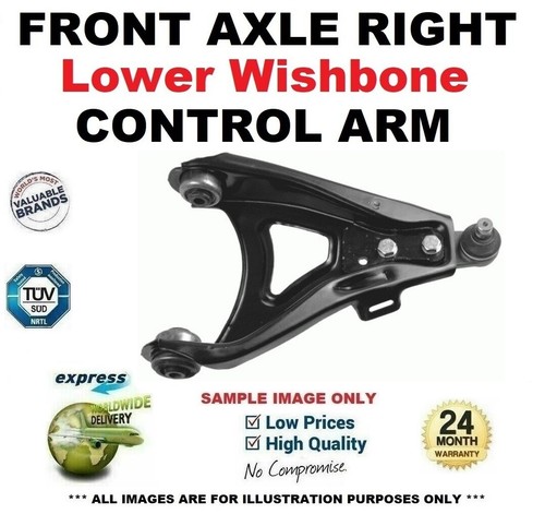 Front axle right wishbone - front,