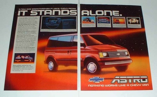 1985 chevrolet astro van - 1985,