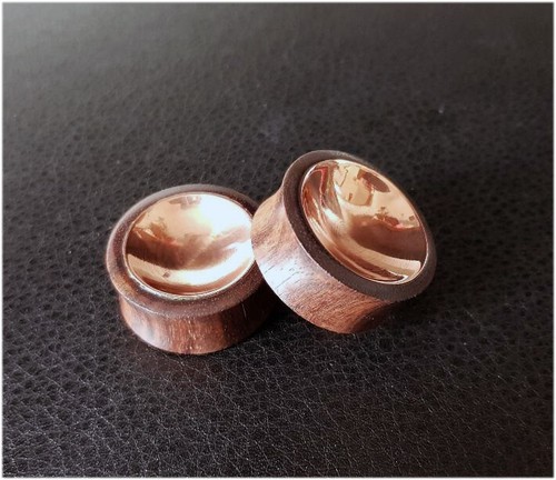 Sono wood and copper - wood, plugs