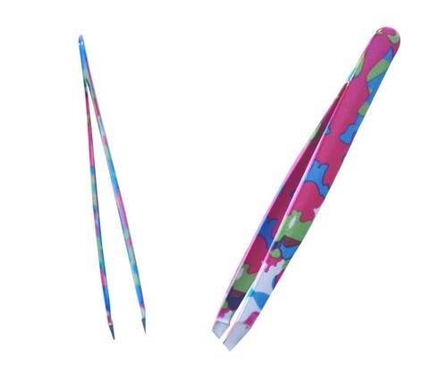 Tweezers stainless steel - stainless,