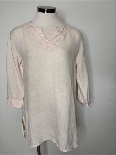 Eileen fisher pale pink linen - pink,
