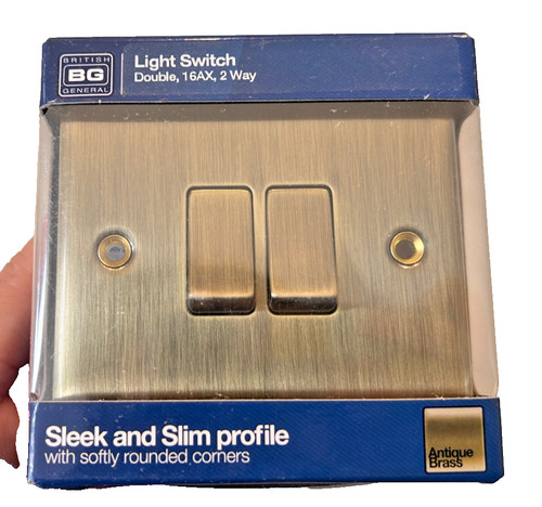 Light switch double 16ax 2 - double,