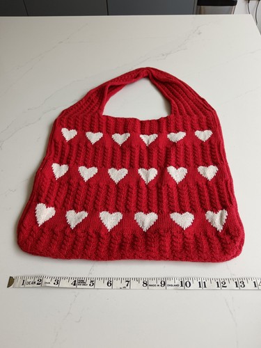 Red bag love - bag, pattern