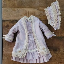 2 PIECE REPRODUCTION DOLLS OUTFIT FITS 17 TO 18 INCH DOLL.