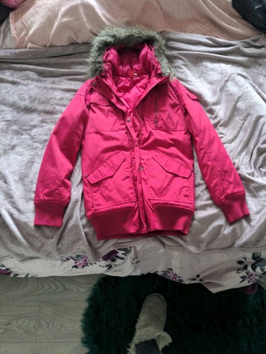 Women coat pink - size, 36