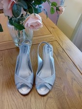 Pavers Silver Sparkly Shoes Size 6