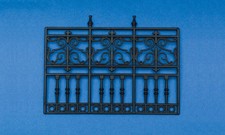 3 Panel Ornate Plastic Railing