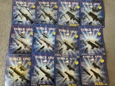 Ertl, Force One, Die Cast Metal Guns, 1989 Unopened  New. 1:6 Scale