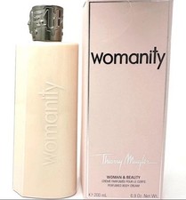 Womanity by Thierry Mugler for Women 200ml 6.9 oz Perfumed Body Cream NEW SEALED