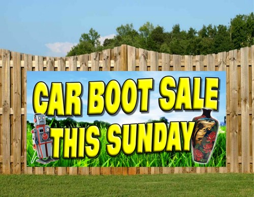 Car boot sale banners - sale, custom