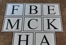 Dressage Arena Markers Letters