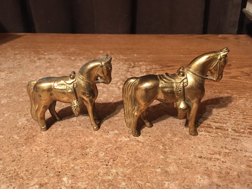 Lot two brass and - lot,