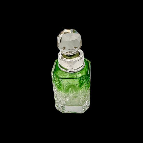 Art deco green cut - deco,