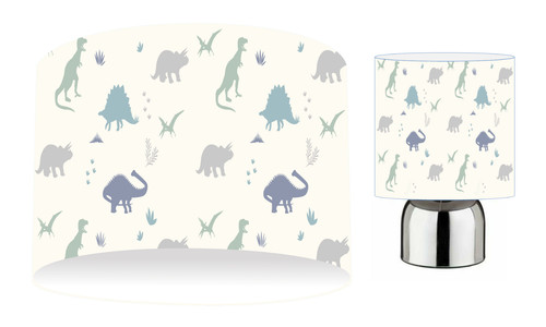 Blue and grey dinosaurs - blue,