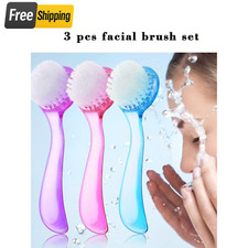 3pcs Facial Cleansing Brush