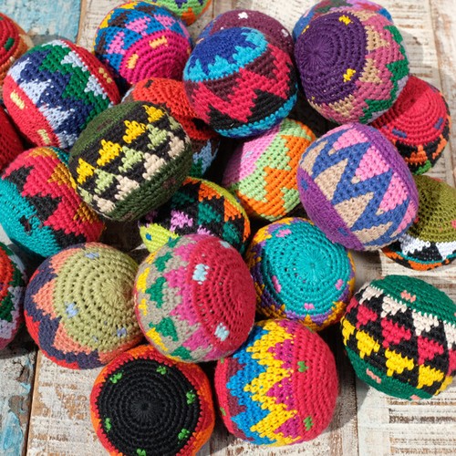Set crochet juggling - crochet,