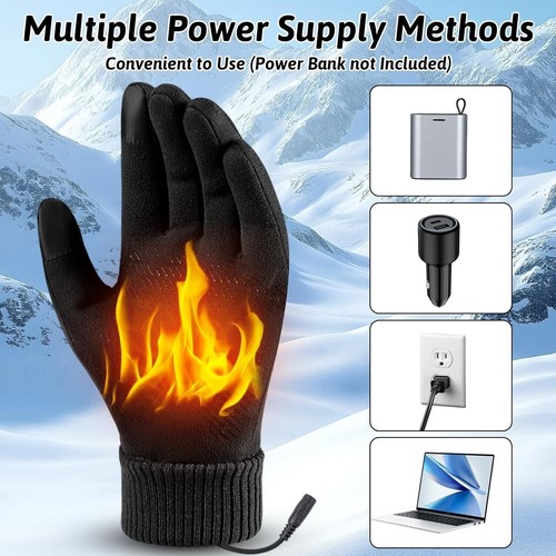 Electric heated gloves usb - electric,