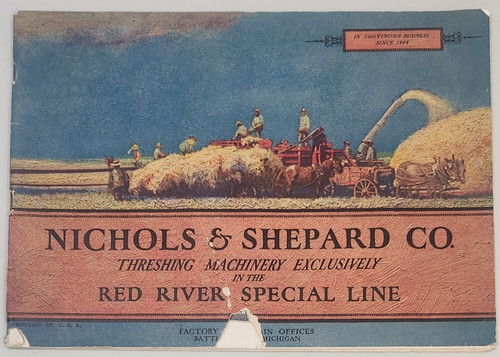 Nichols shepard threshing - shepard,