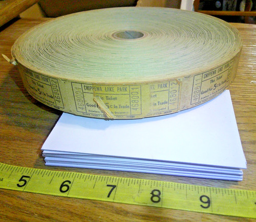 Original vintage roll chippewa - roll,