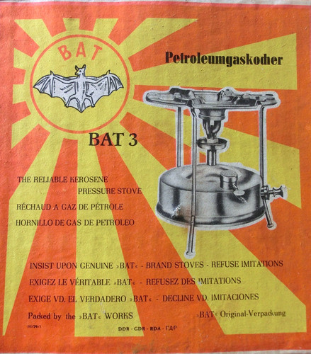 Bat kerosene gas stove - bat, 3