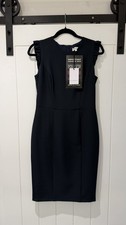 Linea Navy Pencil Dress UK 10