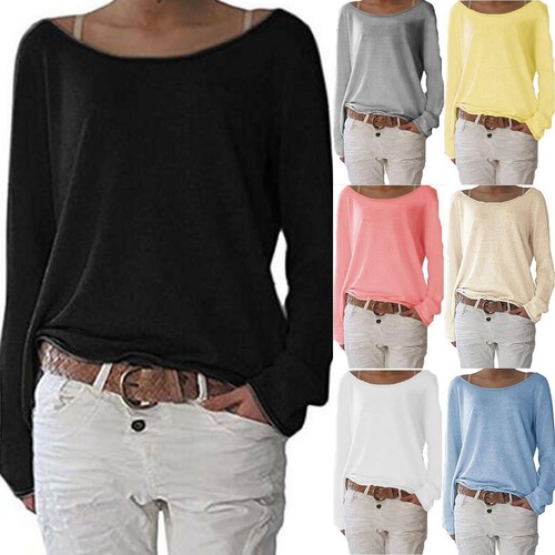 Women knit tee shirt - tee, blouse
