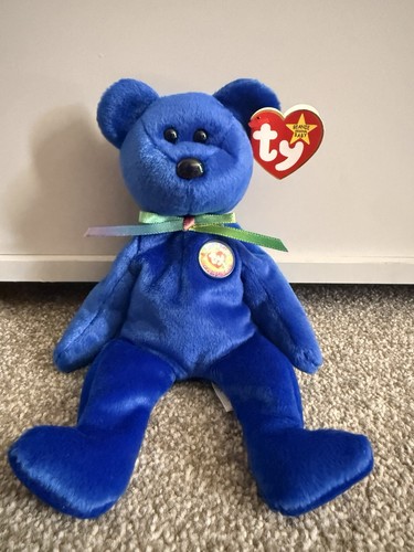 Beanie baby clubby bear - beanie,
