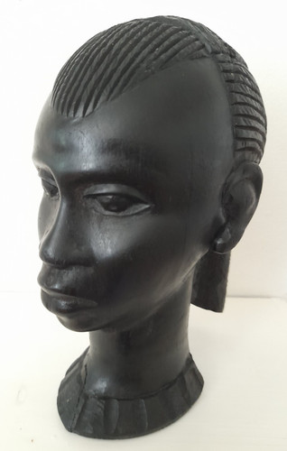 Vintage african hand carved - vintage,
