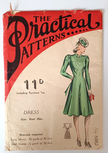 Vintage 1940s dress - vintage,