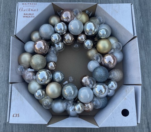 Waitrose christmas bauble - waitrose,