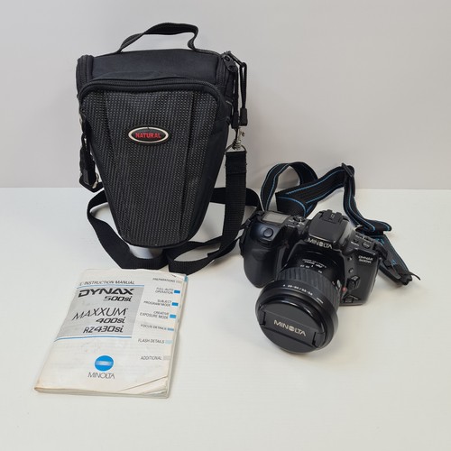 Minolta dynax 500si slr with - minolta,