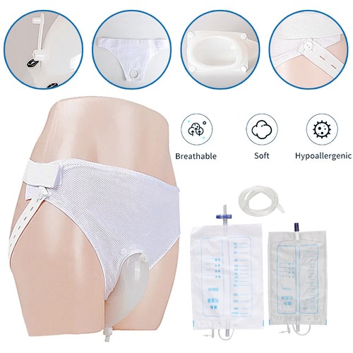 Wearable urine bag with pee - bag,