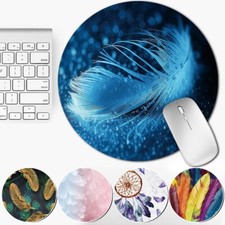 NEW Black Fabric Mouse Mat Pad