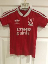 Original 1987/88 Liverpool Home Crown Paints Football Shirt
