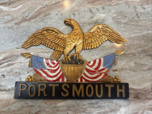 Vintage portsmouth plaque with - vintage,
