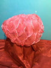 Vintage ladies pink hat 60/70
