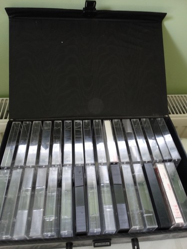 Vintage black stripe vinyl - black,