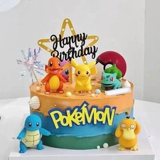 13 PCS | Set Pokemon Cake