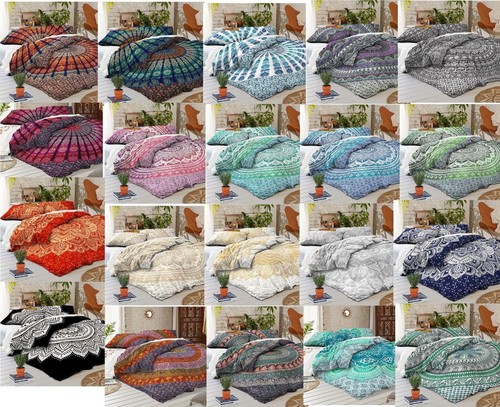 Indian boho mandala duvet - boho,