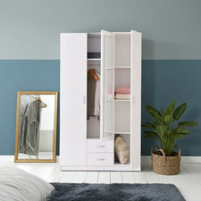 Bonn White 3 Door 2 Drawer