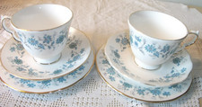 TWO COLCLOUGH BRAGANZA TEA