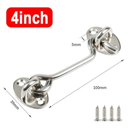 Cabin hook and eye - cabin, latch