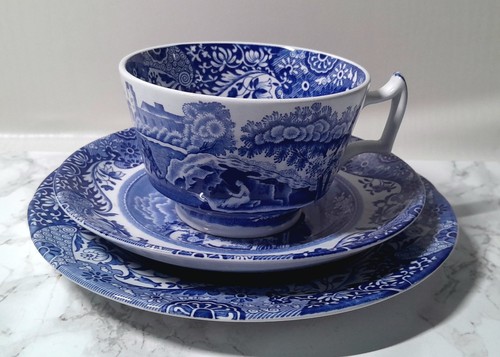 Spode italian blue white large - spode,