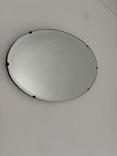 Vintage art deco oval wall - vintage,