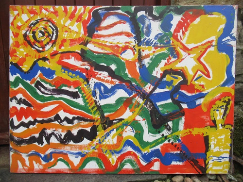 Very large abstract - large, northern