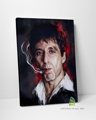 Scarface pacino canvas art - al,