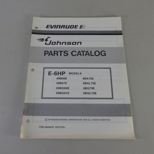 Parts catalog evinrude - parts, /