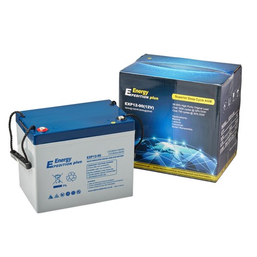 12v 90ah expedition plus agm - plus,