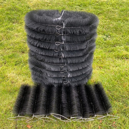 40m black gutter brush leaf - 40m,