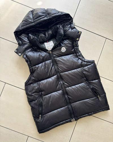 Moncler tib black - down, hooded